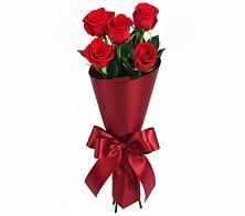 5 Красных роз Эдлесс Лав в Первомайской Букет 5 Красных роз Эдлесс Лав в Первомайской
