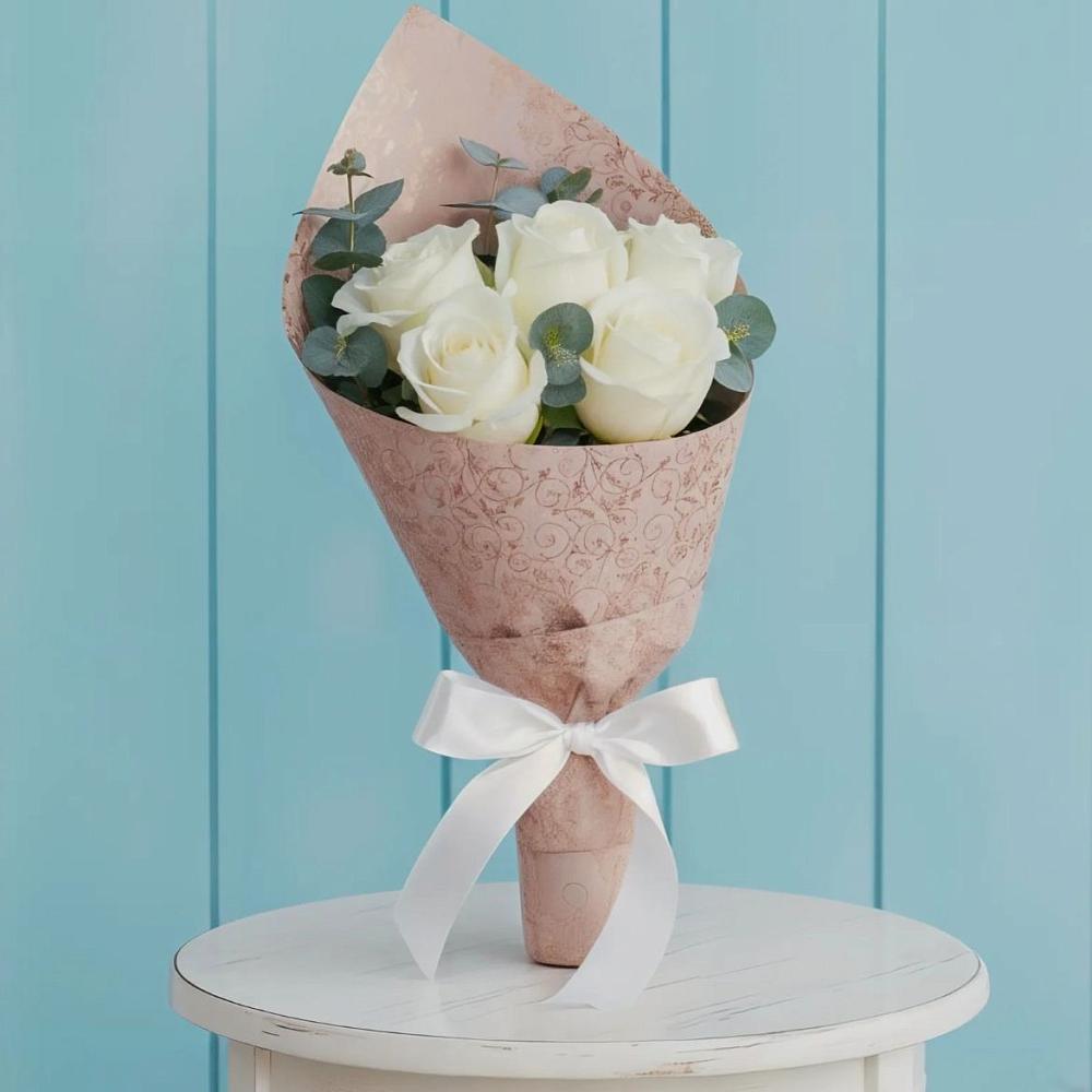 Букет контраст в Первомайской Букет цветов из: Розы в Первомайской