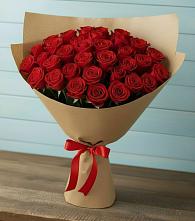 Красные розы Милано в Первомайской Букет Красные розы Милано в Первомайской