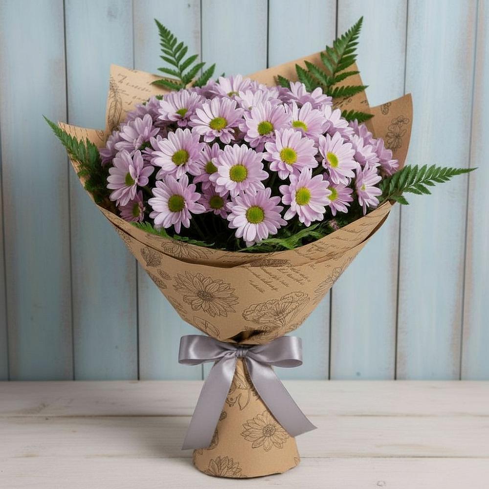 Букет соблазн в Первомайской Букет цветов из: Хризантемы в Первомайской