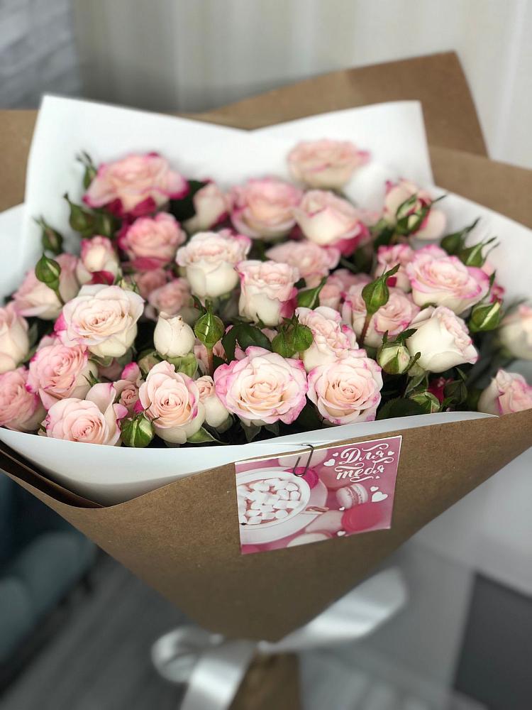 Букет теплый ветер в Первомайской Букет цветов из: Розы в Первомайской