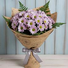 Букет соблазн в Первомайской Букет цветов из:  Хризантемы в Первомайской