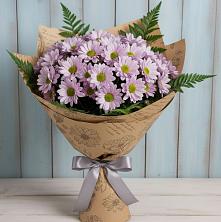 Букет соблазн в Первомайской Букет цветов из:  Хризантемы в Первомайской