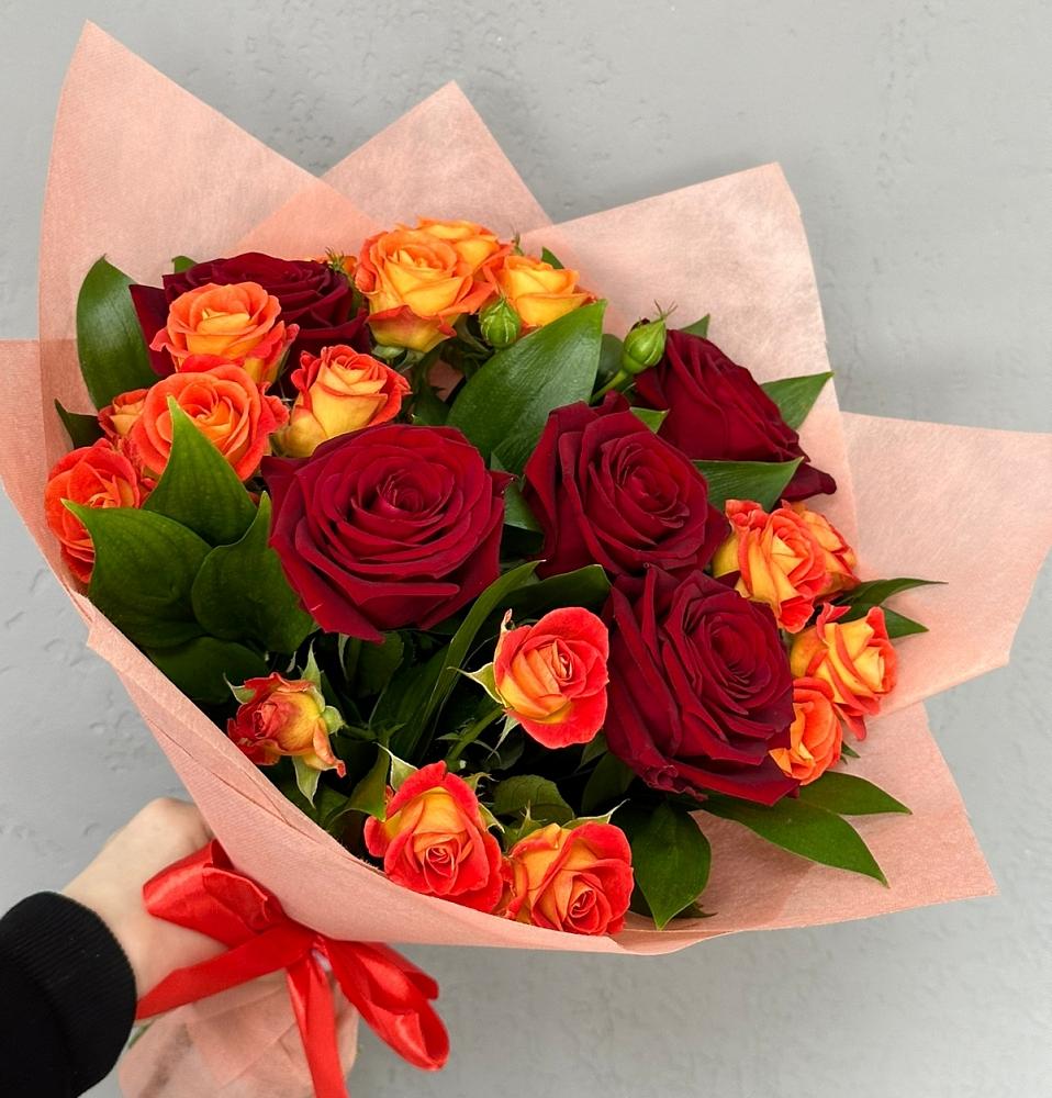 Букет любовь и восторг в Первомайской Букет Любовь и восторг в Первомайской