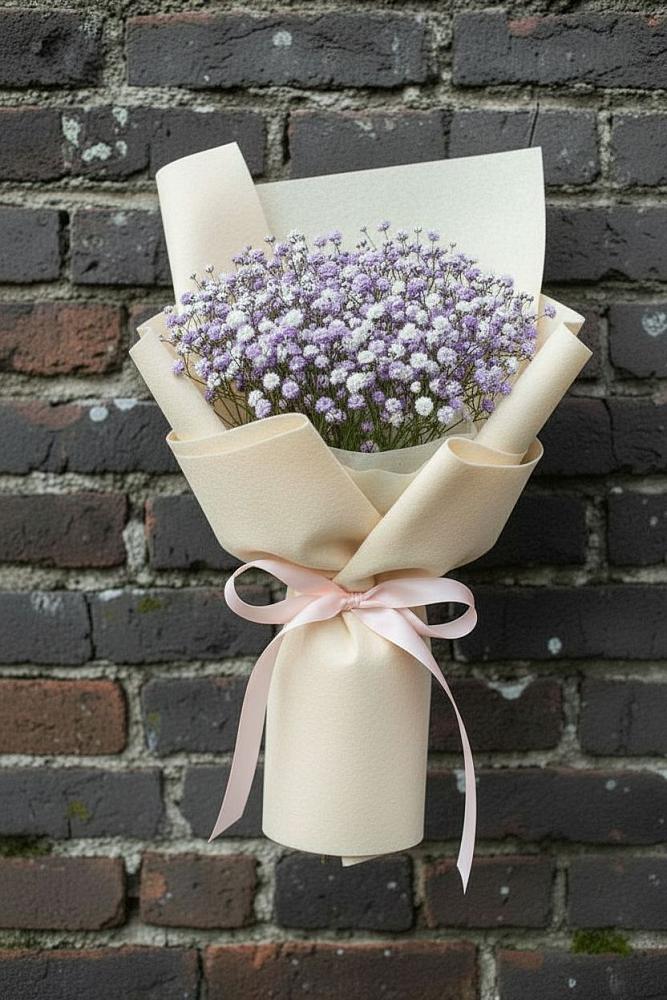 Букет Нежные чувства в Первомайской Букет цветов из: Гипсофила в Первомайской