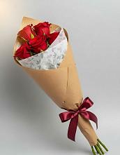 Букет просто и со вкусом в Первомайской Букет цветов из:  Розы в Первомайской