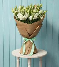 Букет Утренняя Свежесть в Первомайской Букет цветов из:  Лизиантусы в Первомайской