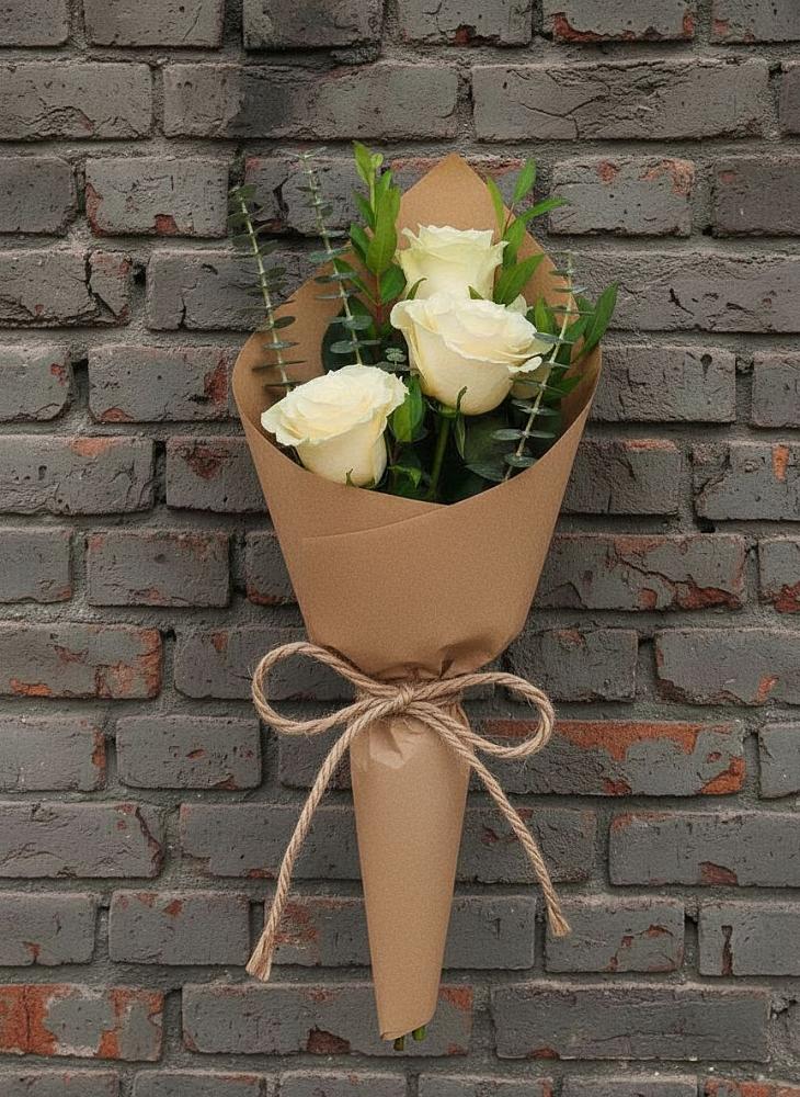 Букет из 3 роз в Первомайской Букет цветов из: Розы в Первомайской