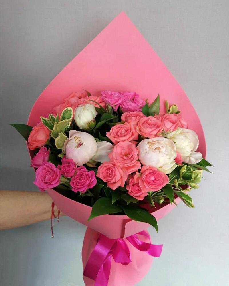 Букет Признание в любви в Первомайской Букет цветов из: Розы в Первомайской