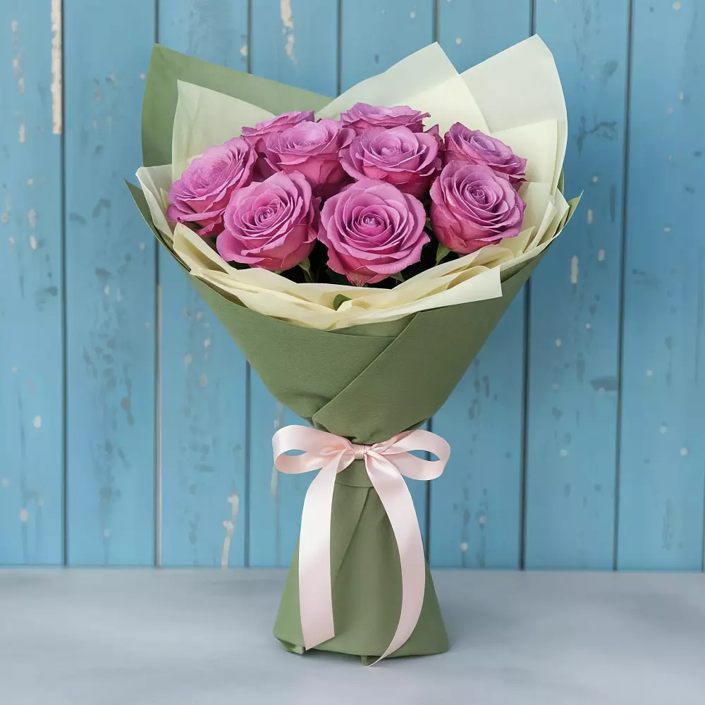 Розы Фёрст Леди в Первомайской Букет Розы Фёрст Леди в Первомайской