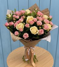 Букет варенье из роз #REPLACE_PRED# Первомайской Букет цветов из:  Розы #REPLACE_PRED# Первомайской