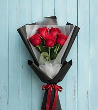 Букет в ритме города в Первомайской Букет цветов из:  Розы в Первомайской