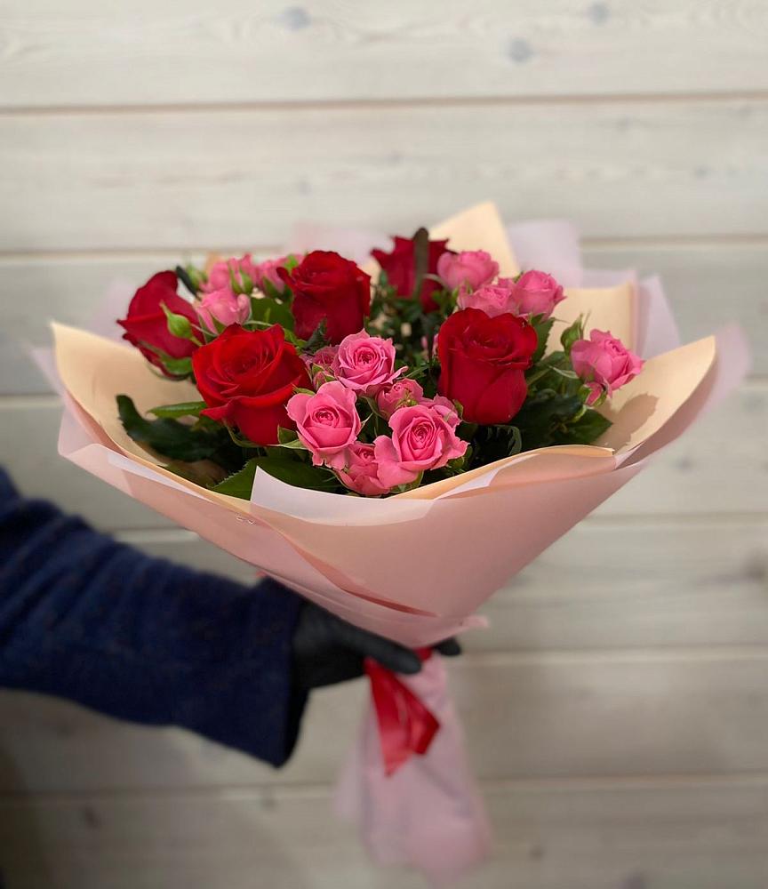 Букет тайны любви в Первомайской Букет цветов из: Розы в Первомайской