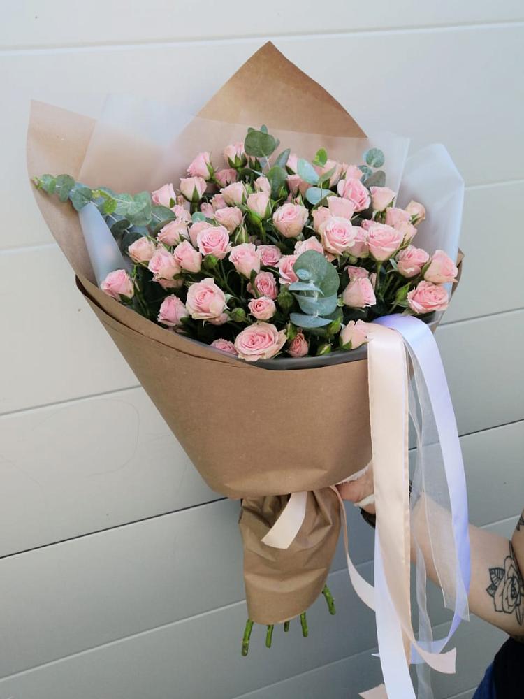 Букет Нежное касание в Первомайской Букет цветов из: Розы в Первомайской