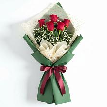 Букет рубиновое очарование в Первомайской Букет цветов из:  Розы в Первомайской