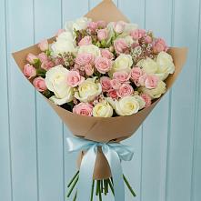 Букет романтичный подарок в Первомайской Букет цветов из:  Розы в Первомайской